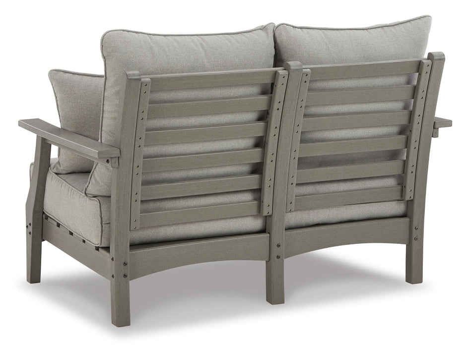 Visola Outdoor Sofa and Loveseat Set - EZ Furniture of Mayfair (Philadelphia, PA)