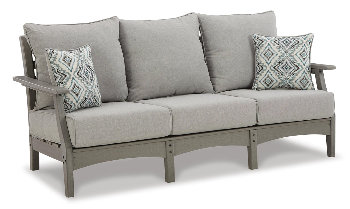 Visola Outdoor Sofa and Loveseat Set - EZ Furniture of Mayfair (Philadelphia, PA)