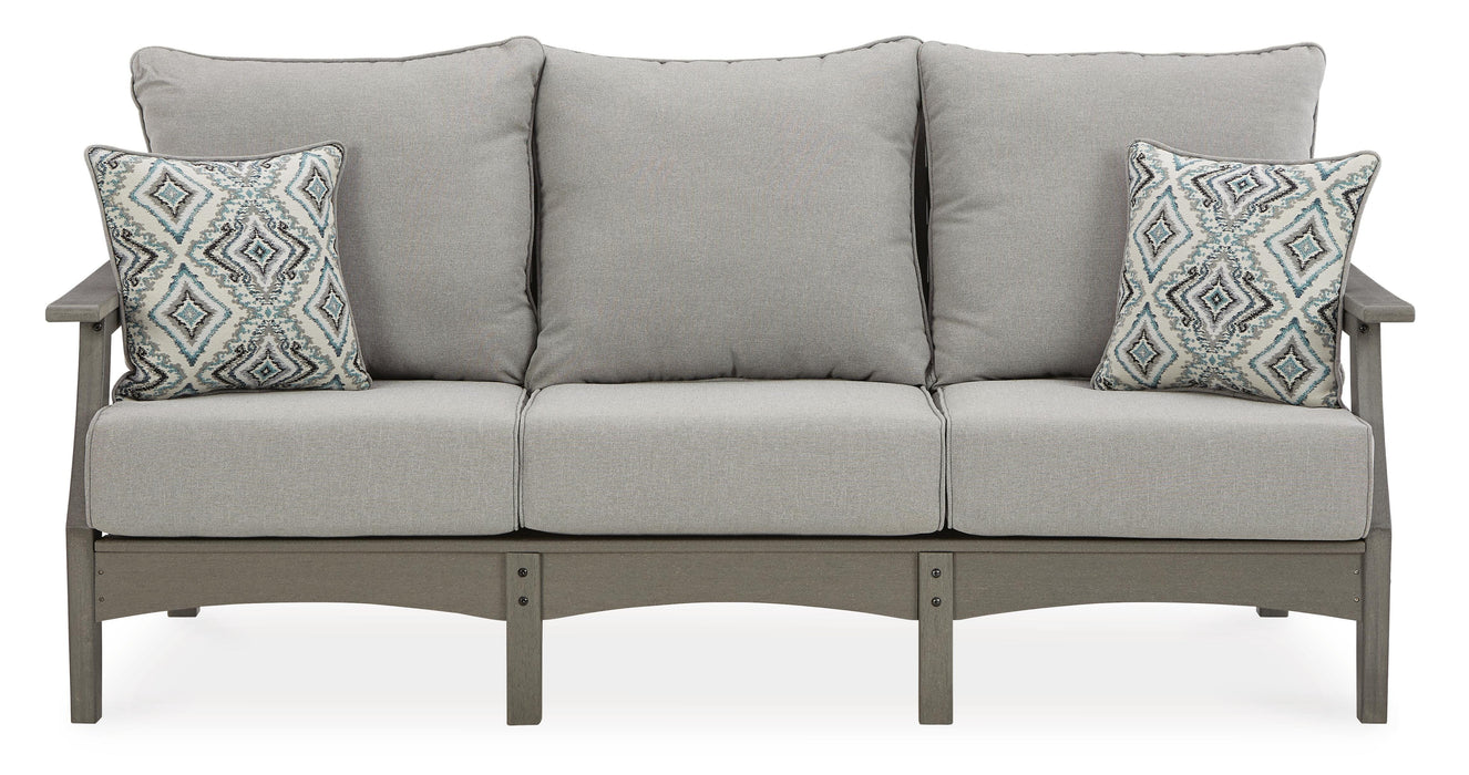 Visola Outdoor Sofa and Loveseat Set - EZ Furniture of Mayfair (Philadelphia, PA)