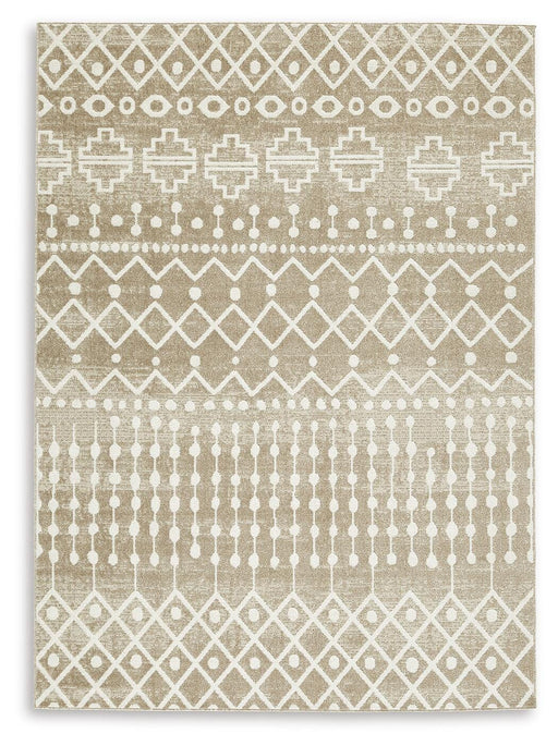 Bunchly 4'11" x 7'2" Washable Rug - EZ Furniture of Mayfair (Philadelphia, PA)