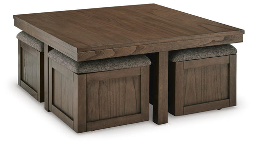Boardernest Coffee Table with 4 Stools - EZ Furniture of Mayfair (Philadelphia, PA)