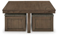Boardernest Coffee Table with 4 Stools - EZ Furniture of Mayfair (Philadelphia, PA)
