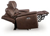 Bleckley Power Reclining Loveseat with Console - EZ Furniture of Mayfair (Philadelphia, PA)