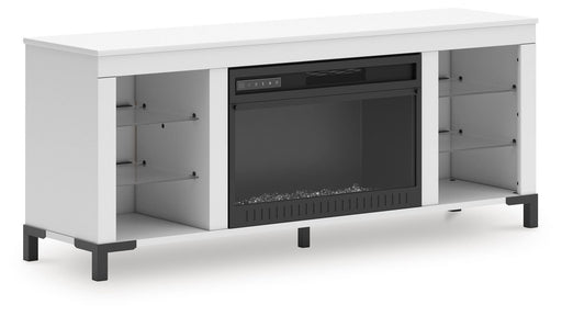 Brollevi 60" TV Stand with Electric Fireplace - EZ Furniture of Mayfair (Philadelphia, PA)