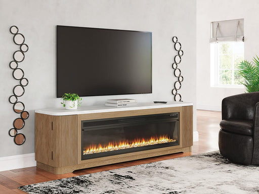 Camdill 80" TV Stand with Electric Fireplace - EZ Furniture of Mayfair (Philadelphia, PA)