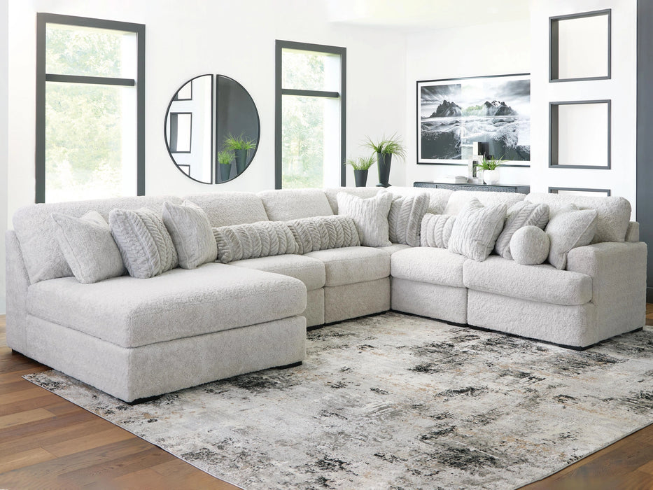 Cuddle Plush Sectional with Chaise